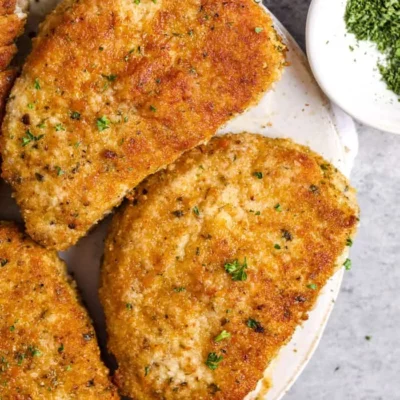 Crunchy Pork Chops