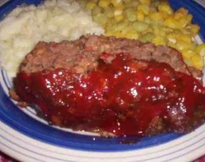 Crushed Saltine Meatloaf