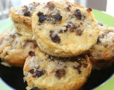 Crustless Breakfast Quiche Muffins