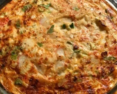 Crustless Crab Quiche