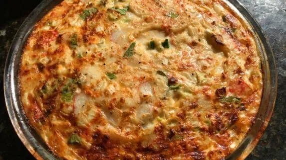 Crustless Crab Quiche