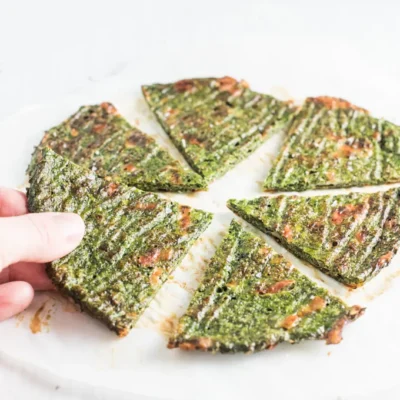 Crustless Garden Vegetable Pizza Delight