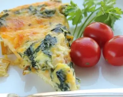 Crustless Swiss Chard Quiche