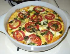 Crustless Tomato Quiche