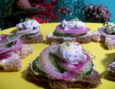 Cucumber Canapes