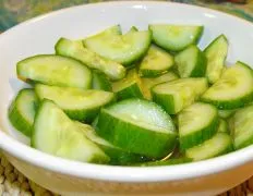 Cucumbers In Vinegar
