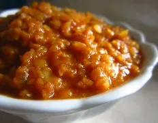 Curried Red Lentils