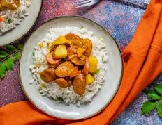 Curried sausages are quite popular comfort food in Australia