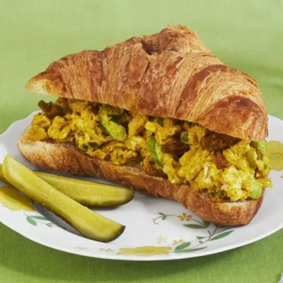 Curry Chicken Croissants