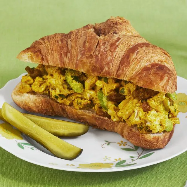 Curry Chicken Croissants