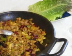 Curry Chicken Lettuce Wraps