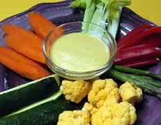 Curry Honey Vegetable Dip