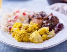 Curry Roasted Cauliflower