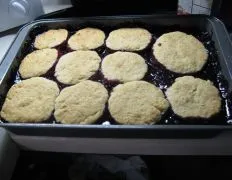 Daddys Blackberry Cobbler