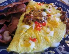 Dads Chili Cheese Omelet