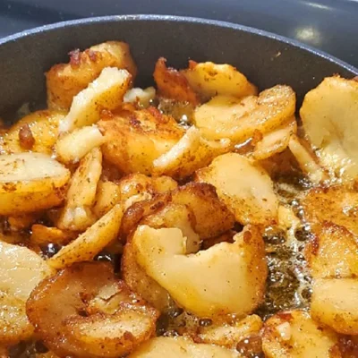 Dads Favourite Fried Potato Slices