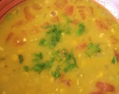 Dahl Soup -Fijian Indian Version