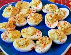 Dales Peppy Deviled Eggs