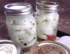 Danish White Cucumber Pickles