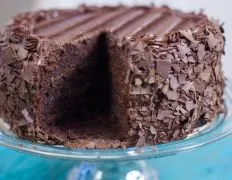 Dark Triple Chocolate Cake