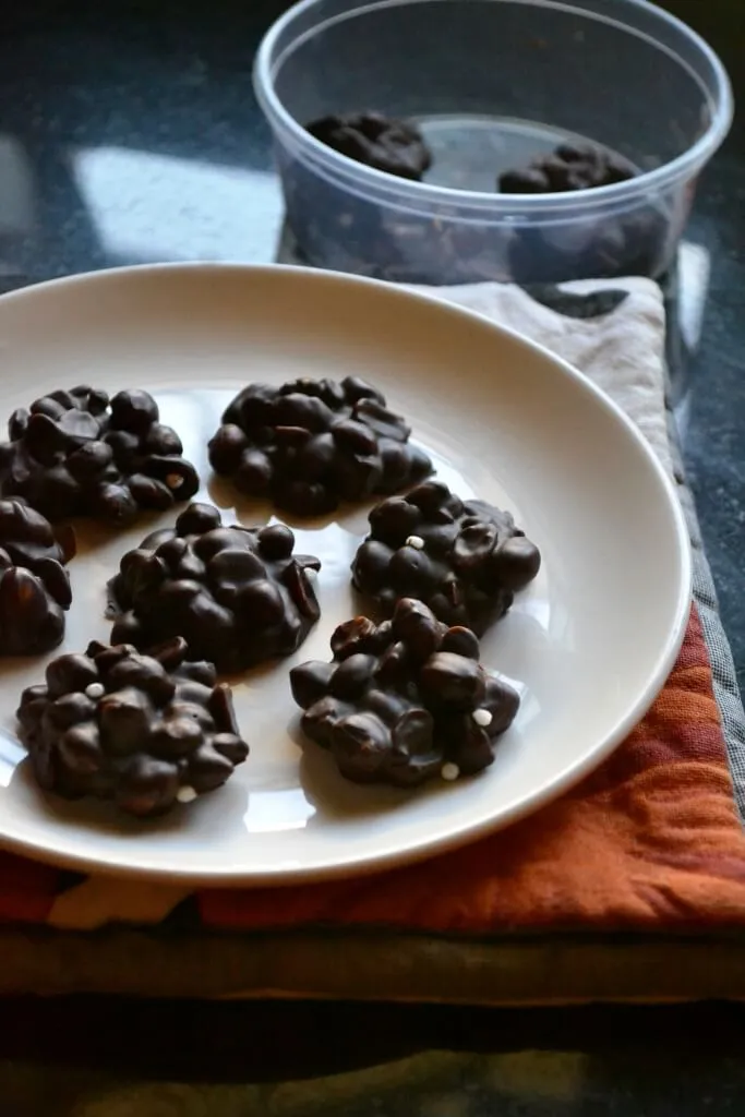 Decadent Chocolate Peanut Cluster Treats