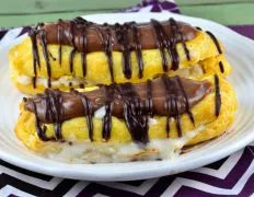 Decadent No-Sugar-Added Chocolate Eclairs Recipe