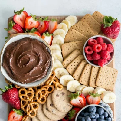 Decadent Raw Walnut Chocolate Fruit Dip Recipe