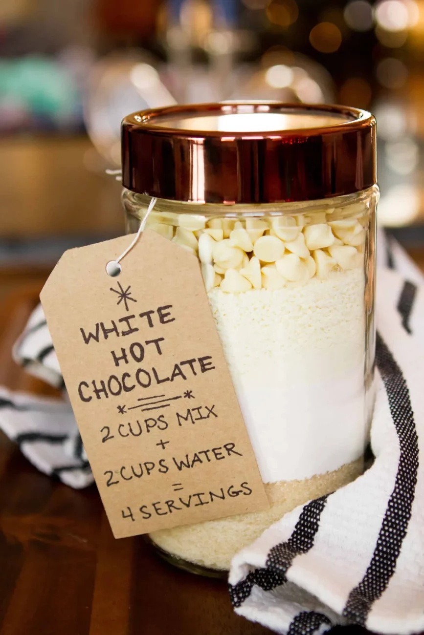 Decadent White Hot Chocolate