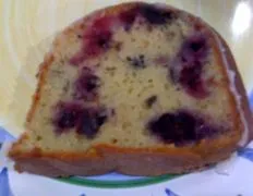 Delicious Blueberry Pound Cake Recipe