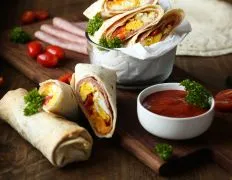 Delicious Breakfast Tortilla Sandwich Recipe