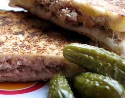 Delicious Cheesy Grilled Tuna Sandwiches Recipe