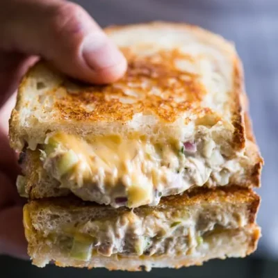 Delicious Cheesy Grilled Tuna Sandwiches Recipe
