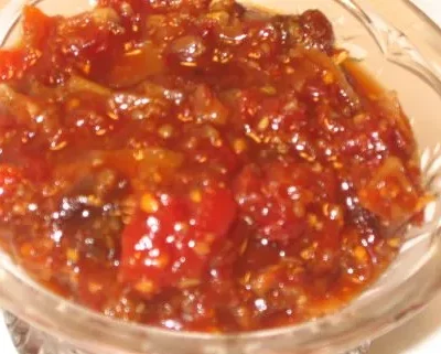 Delicious Homemade Sweet Tomato Chutney Recipe