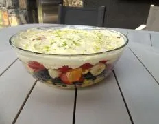 Delicious Layered Fruit Salad