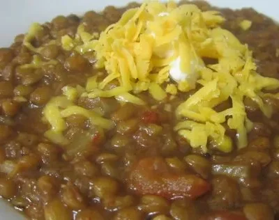 Delicious Lentil Chili