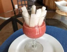 Delicious Strawberry Dip Recipe Perfect For Crunchy Jicama Sticks