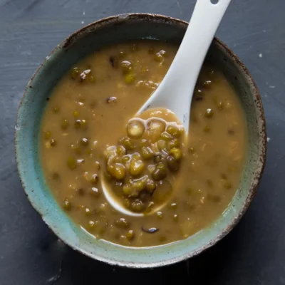 Deliciously Healthy Green Mung Bean Soup Recipe