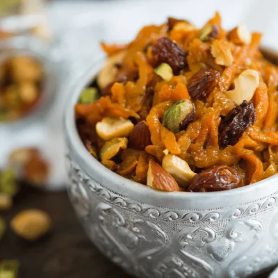 Deliciously Moist Carrot Pudding Dessert Recipe