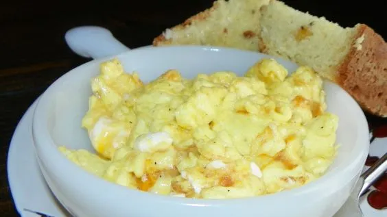 Delish Scrambled Eggs