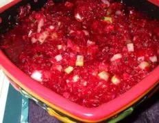 Dessert Style Cranberry Relish