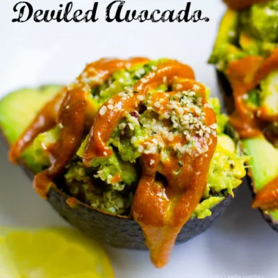 Deviled Avocado Dip