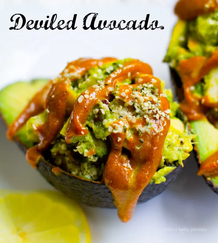 Deviled Avocado Dip