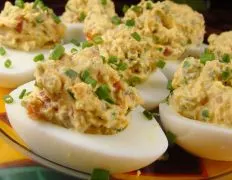 Deviled Eggs With Chives