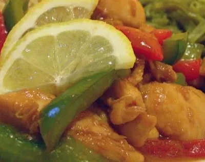 Diabetic Asian Lemon Chicken
