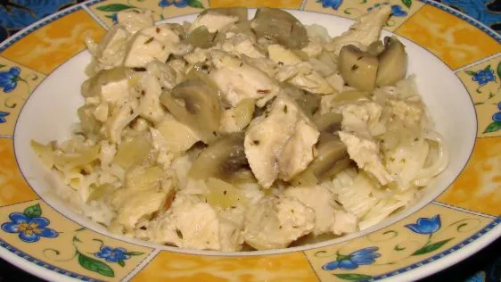 Dijon Chicken Mushroom Stroganoff