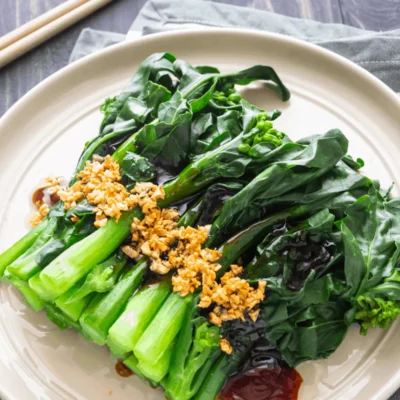 Dim Sum Style Gai Lan Chinese Broccoli