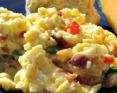 Doctored-Up Scrambled Eggs