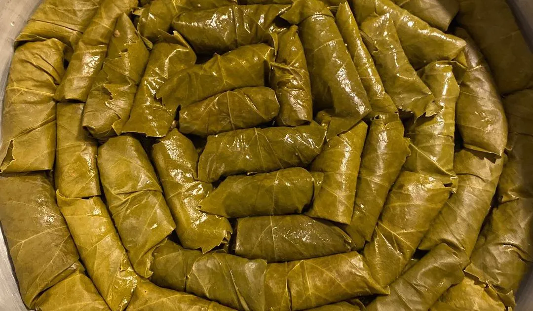 Dolmades Greek Stuffed Grape Leaves