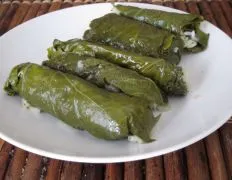 Dolmathes Stuffed Grape Leaves