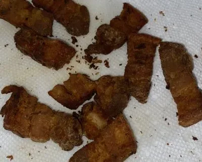 Dominican Style Chicharron - Fried Pork Skins